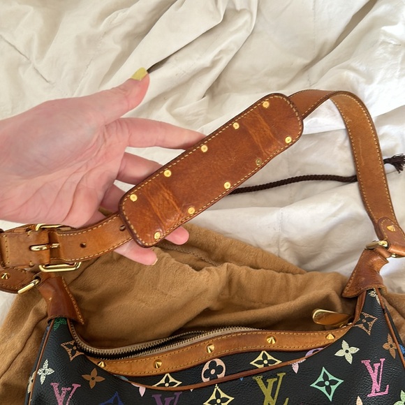 Louis Vuitton Black Multicolor Takashi Murakami shoulder bag - Picture 5 of 8